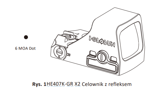 Model HE407K-GR X2 Holosun
