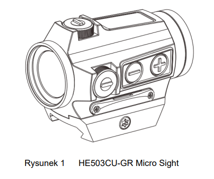 Model HE503CU-GR Holosun