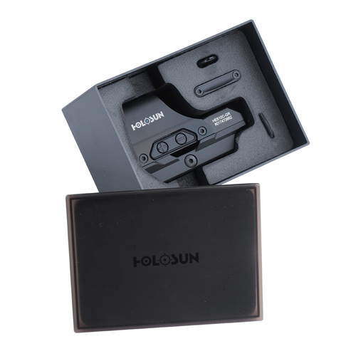 Holosun - Kolimator HE510C-GR Elite Multi Reticle Green Dot - Solar Panel - Green Dot - Czarny - HE510C-GR