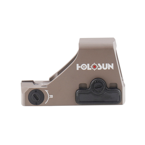 Holosun - Kolimator otwarty HS407K Open Reflex SubCompact Pistol Sight - FDE - HS407K-X2-FDE