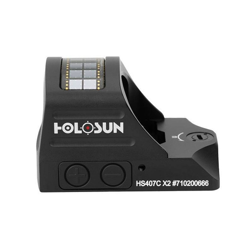 Holosun - Kolimator HS407C X2 Micro Red Dot z montażem na szynę Picatinny