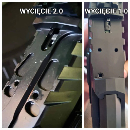 2BME - Płytka do Walther PDP 2.0 dla Trijicon / Holosun - 2BME014