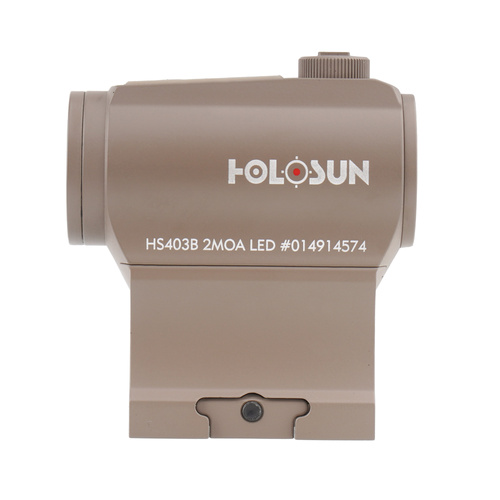 Holosun - Kolimator HS403B Red Dot - 2 MOA - FDE - HS403B-FDE
