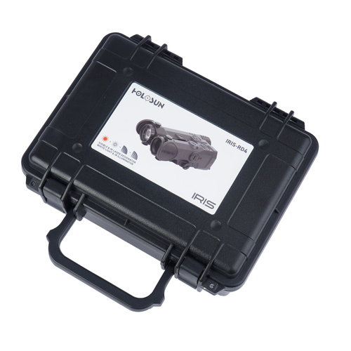 Holosun - Laserowy wskaźnik celu Iris z latarką - Aluminium - Czerwony - IR - Czarny - IRIS-RD4