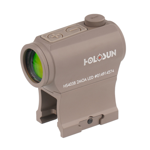Holosun - Kolimator HS403B Red Dot - 2 MOA - FDE - HS403B-FDE