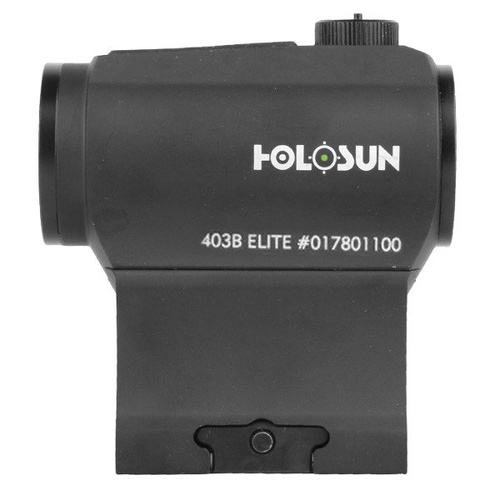 Holosun - Kolimator HE403B-GR Elite Green Dot - 2 MOA - Czarny - HE403B-GR