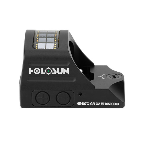 Holosun - Kolimator HE407C-GR X2 Micro Red Dot z montażem na szynę Picatinny