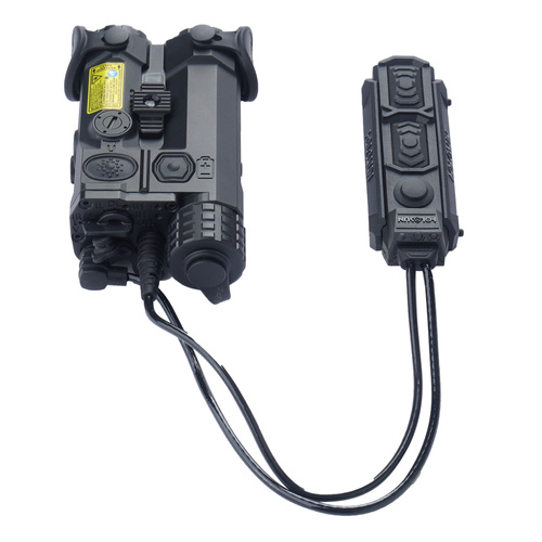 Holosun - Laserowy wskaźnik celu Iris-4 z latarką - Aluminium - Zielony - IR - Czarny - IRIS-GR4