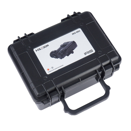 Holosun - Laserowy wskaźnik celu Iris - Aluminium - Czerwony/IR laser - Czarny - IRIS-RD2