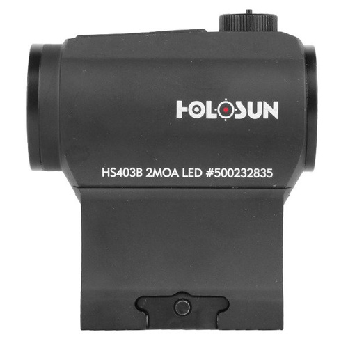 Holosun - Kolimator HS403B Red Dot - 2 MOA - Czarny - HS403B