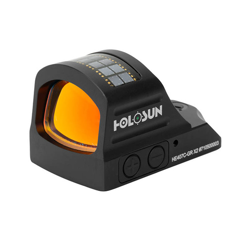 Holosun - Kolimator HE407C-GR X2 Elite Micro Green Dot - Solar Panel