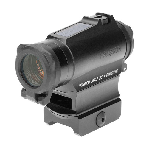 Holosun - Celownik kolimatorowy HS515CM Dot & Circle Multi Reticle - Killflash - Solar Panel