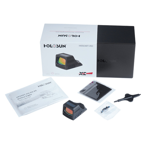 Holosun - Kolimator HE508T X2 Elite Micro Red Dot z montażem na szynę Picatinny