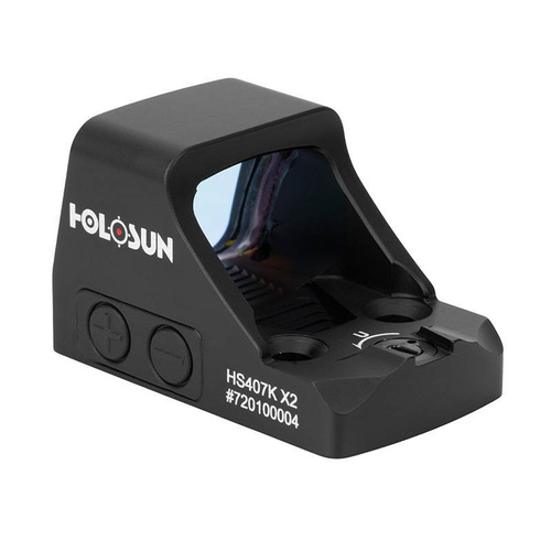 Holosun - Kolimator otwarty HS407K Open Reflex SubCompact Pistol Sight - Czarny - HS407K X2