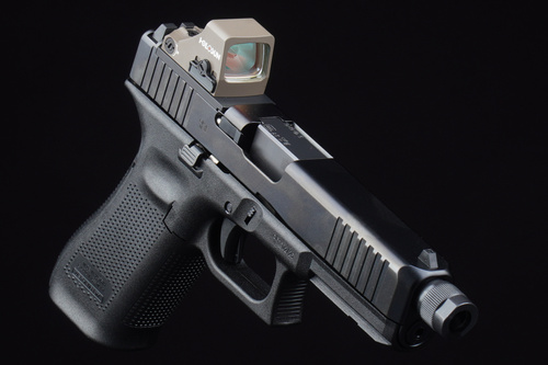 Holosun - Kolimator otwarty HS407K Open Reflex SubCompact Pistol Sight - FDE - HS407K-X2-FDE