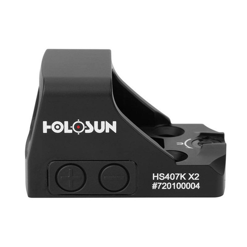 Holosun - Kolimator otwarty HS407K Open Reflex SubCompact Pistol Sight - Czarny - HS407K X2