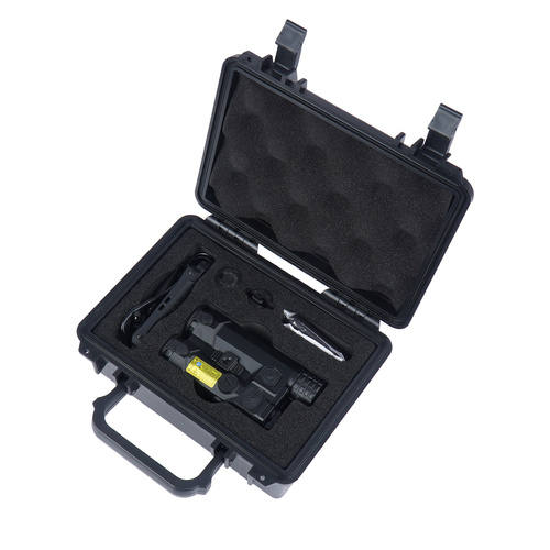 Holosun - Laserowy wskaźnik celu Iris z latarką - Aluminium - Czerwony - IR - Czarny - IRIS-RD4