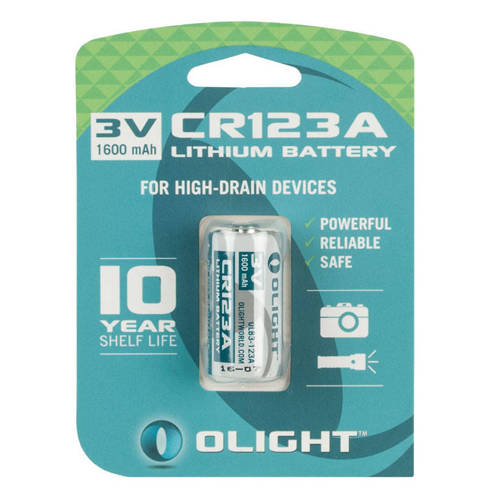 Olight - Bateria Litowa - CR123A 3V 1600 mAh
